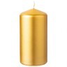 Свеча bartek колонна "золото металлик" 6*12 см Bartek candles (350-172)