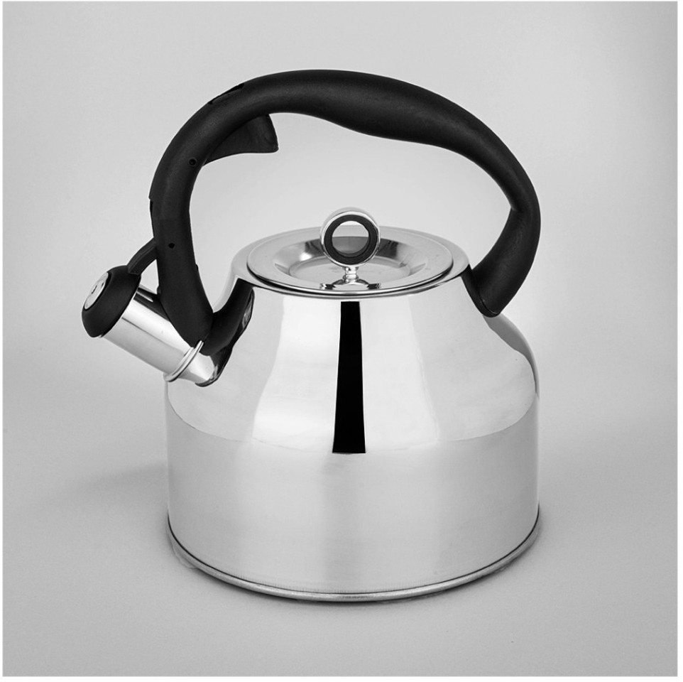 Чайник agness со свистком, 2,8 л, индукция (916-420)