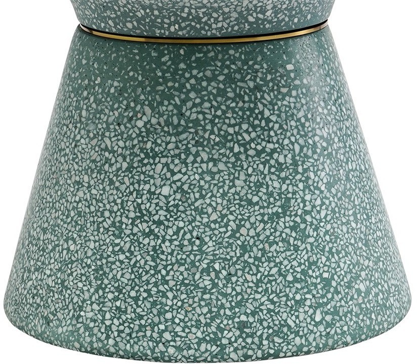 Столик журнальный bayn, D60 см, зеленый (75315)