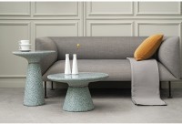 Столик журнальный bayn, D60 см, зеленый (75315)