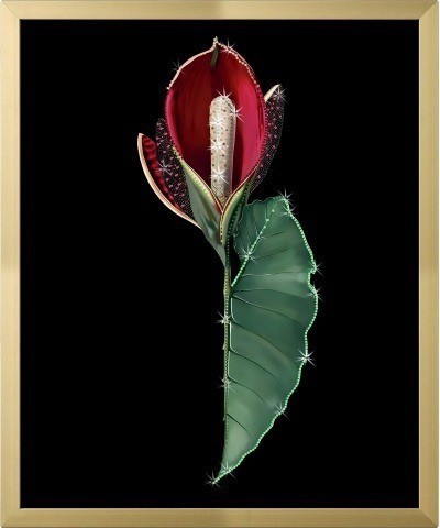 Картина ЖИЗНЬ с кристаллами Swarovski (3184)