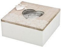 Шкатулка коллекция &quot;старинное кружево&quot; 18*18*9 см. Lefard (222-197)