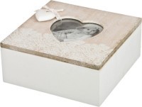 Шкатулка коллекция &quot;старинное кружево&quot; 18*18*9 см. Lefard (222-197)