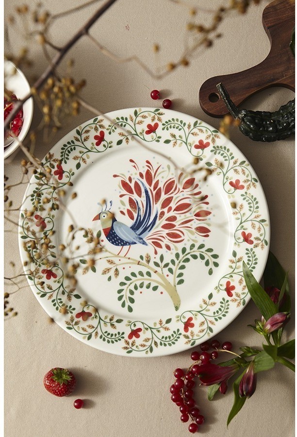 Тарелка fantail bird из коллекции birds of paradise, D28 см (76690)