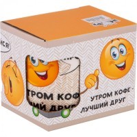 Кружка &quot;смайл&quot;, 350 мл. Lefard (260-560)