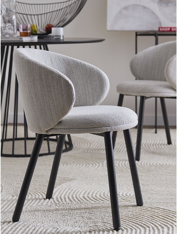 Стул comfy, рогожка, топленое молоко (77336)