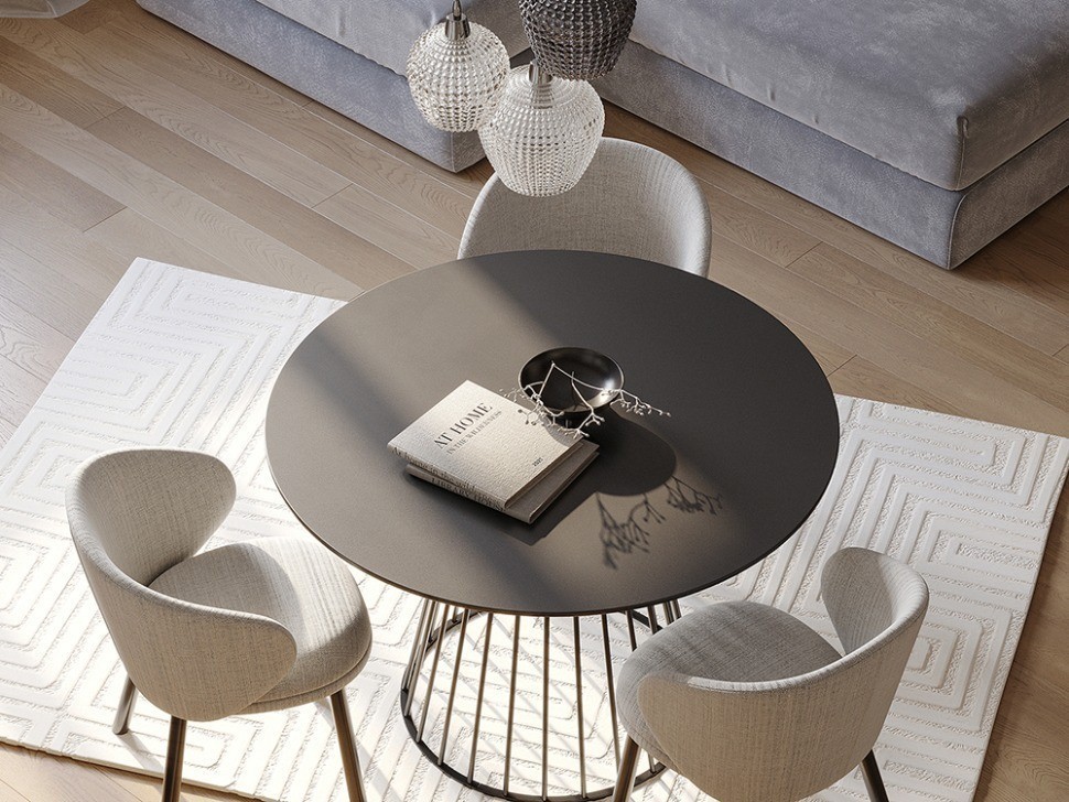 Стул comfy, рогожка, топленое молоко (77336)