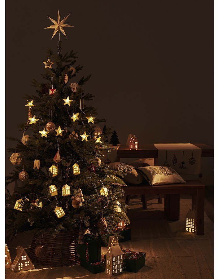 Набор елочных украшений из фетра christmas stars из коллекции new year essential, 3 шт. (76752)