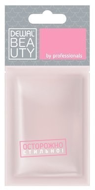 Резинки для волос Dewal Beauty силикон, фиолетовый/розовый/ зеленый (12шт) (55272)