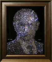 Картина Путин с кристаллами Swarovski (1401)