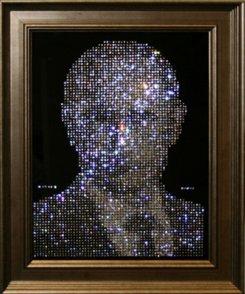 Картина Путин с кристаллами Swarovski (1401)