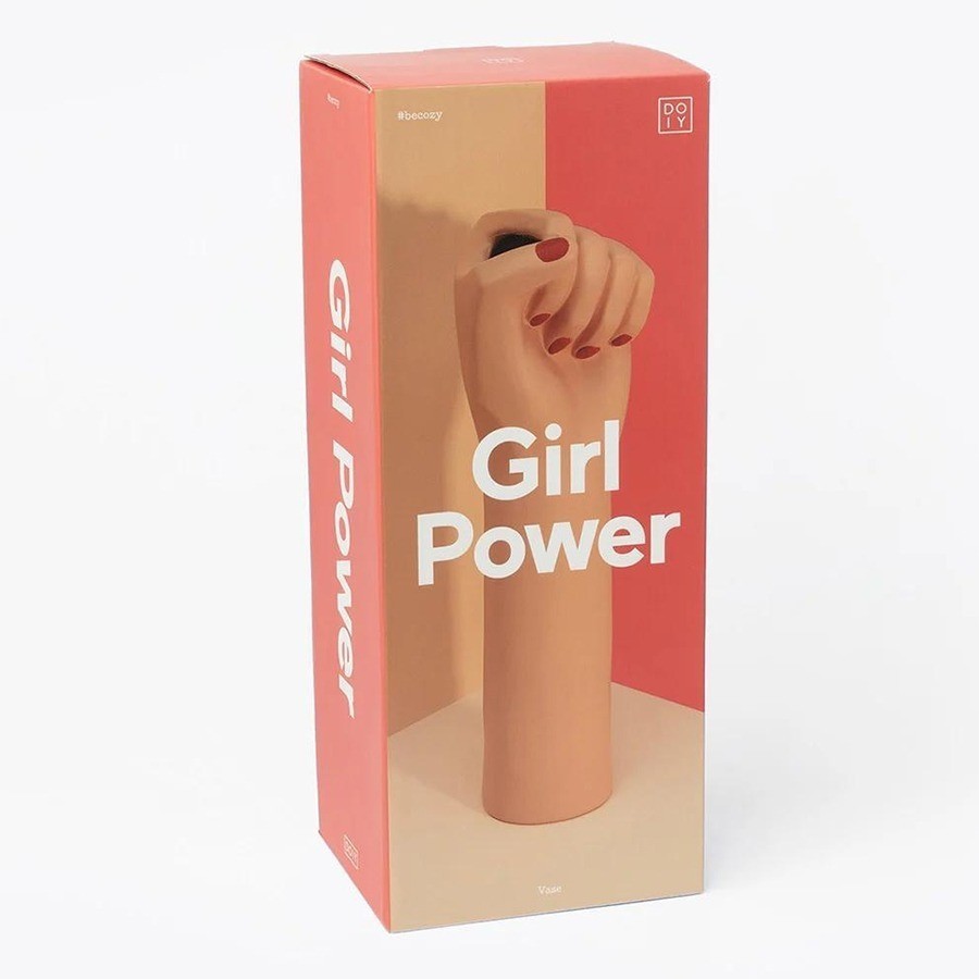 Ваза для цветов girl power, brown, 32 см (75942)