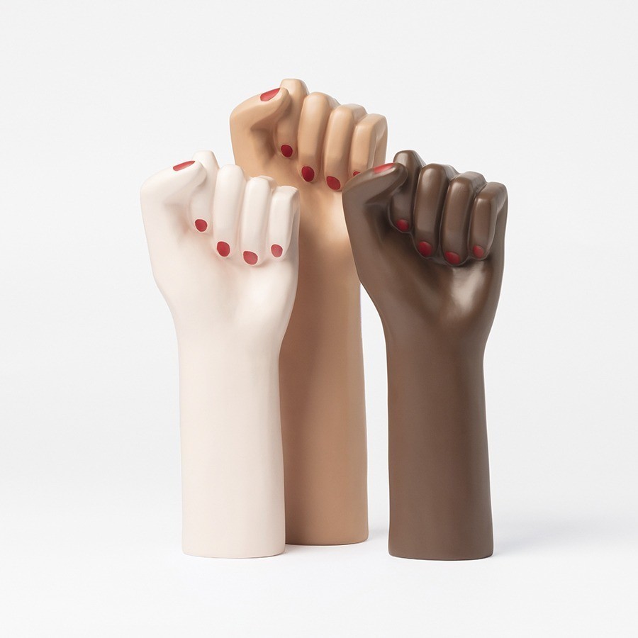 Ваза для цветов girl power, brown, 32 см (75942)