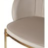 Стул coral, велюр, серо-бежевый (77191)