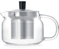 Чайник S'043, 10, Боросиликатное стекло, металл, clear/chrom, SAMADOYO