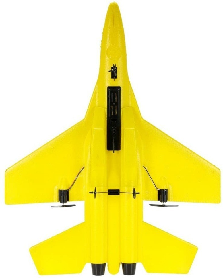 Радиоуправляемый самолет SU-35 для начинающих 2.4G (FX820-YELLOW)