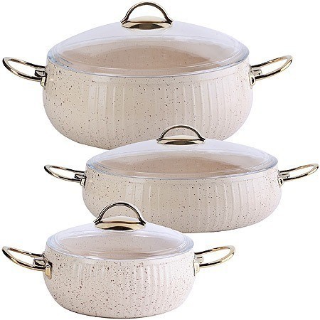 Набор посуды 3пр 3+4,5+7 л Mayer&Boch (40436-1)