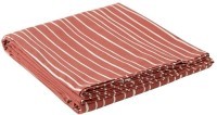 Скатерть из хлопка терракотового цвета с принтом Полоски из коллекции prairie, 170х250 см (69836)