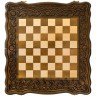 Шахматы + нарды резные "Бриз" 60, Haleyan (64511)