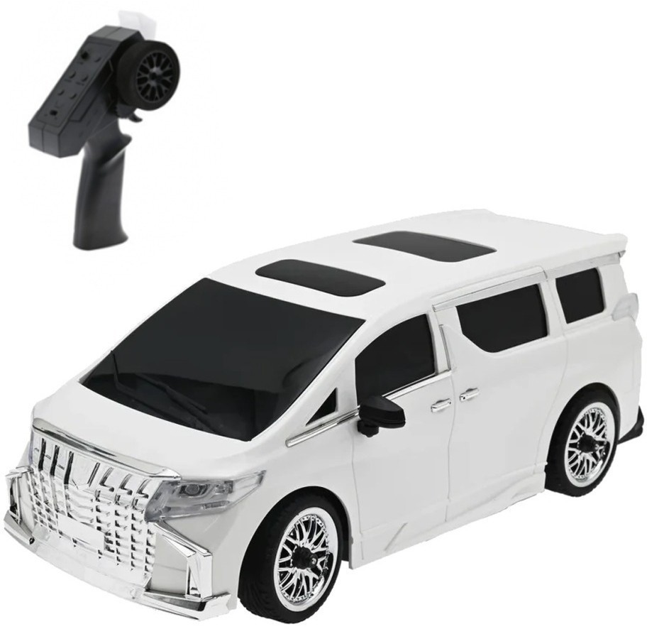 Радиоуправляемая машина для дрифта Alphard 2WD 1:16 (гироскоп, LED подсветка) (MN-68-WHITE)
