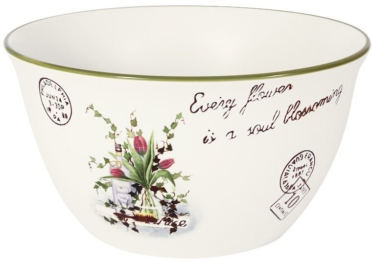 Салатник Букет, 22 см, 2,8 л - AL-320F6301-B-LF Anna Lafarg LF Ceramics