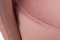 Кресло Verona/VD вращающееся, велюр розовый Colt007-ROS/хром 70*77*80см (TT-00014713)