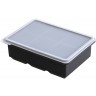Форма для льда с крышкой ice cubes (77273)