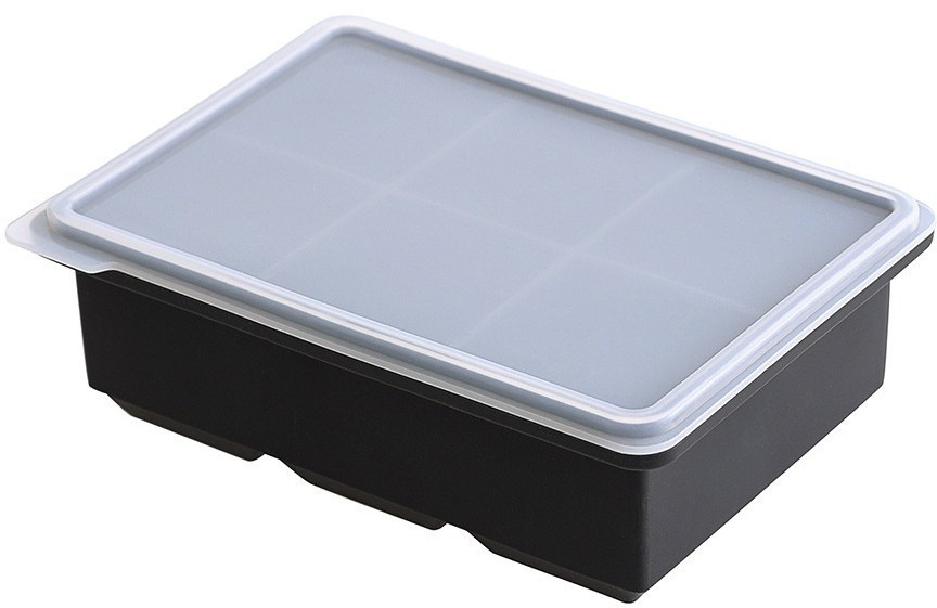 Форма для льда с крышкой ice cubes (77273)