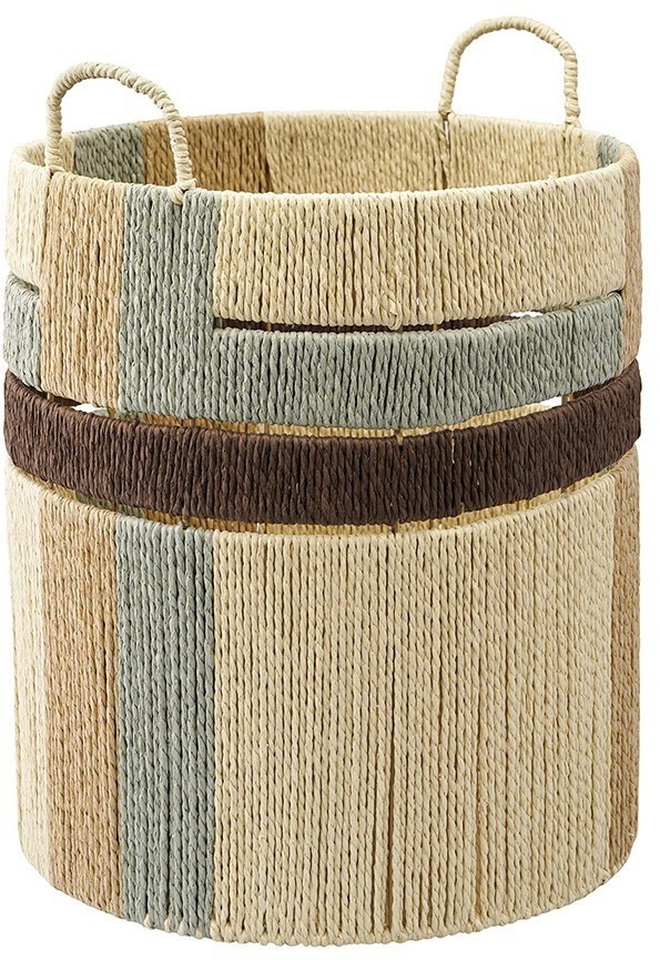 Корзина плетеная bongo chocolate из коллекции ethnic, размер s (77197)