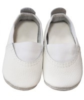 Чешки классические, кожа, белый (12,5/20 - 15,5/25) (8210)