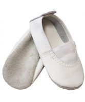 Чешки классические, кожа, белый (12,5/20 - 15,5/25) (8210)