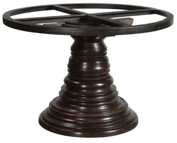 Подстолье PAE12387, 107, Массив манго, dark brown, ROOMERS FURNITURE