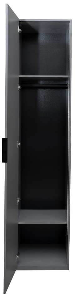 GD-10022-6 Шкаф Alto пенал c вешалкой,цвет серый Кобальт, фасад глухой 50*57*228.5см (TT-00014648)