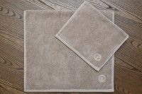 Полотенце Соло хлопок бежевое 100*150 (TT-00015178)