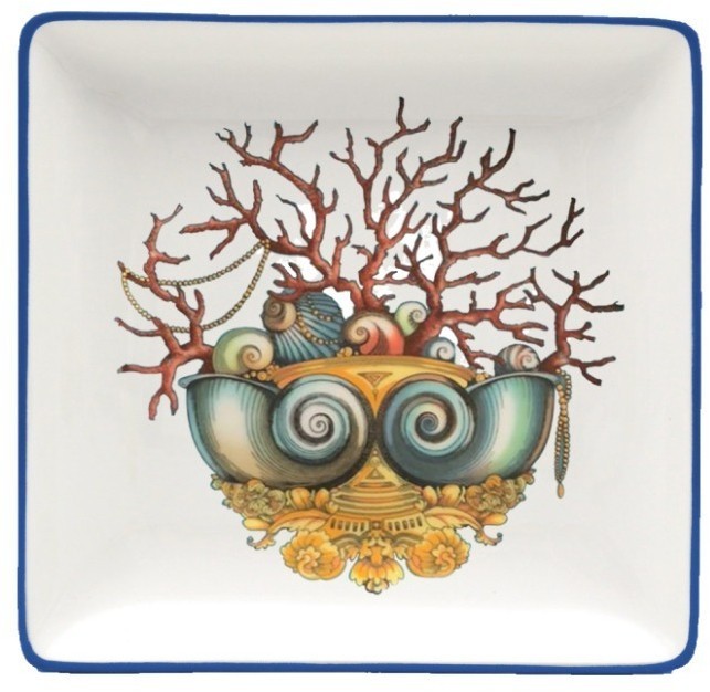 Блюдо сервировочное 22х22 см Страна чудес LORAINE (30819)