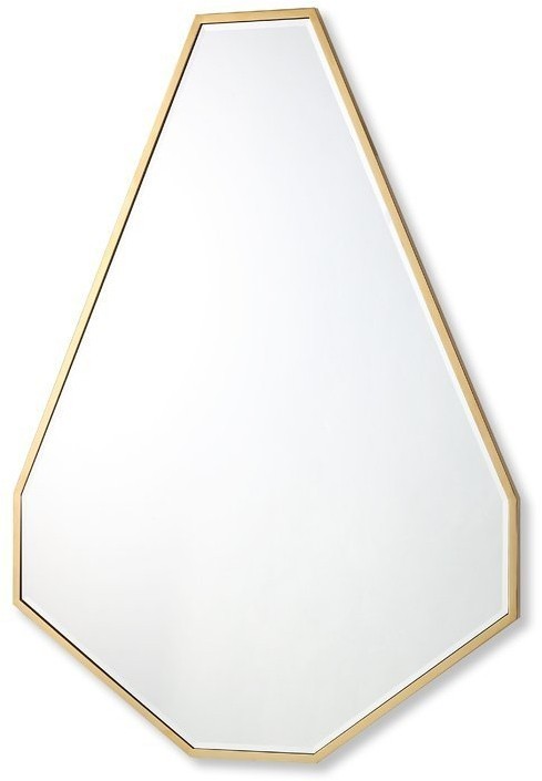 Зеркало в металлич. раме  цвет золото 120*160см (TT-00005513)
