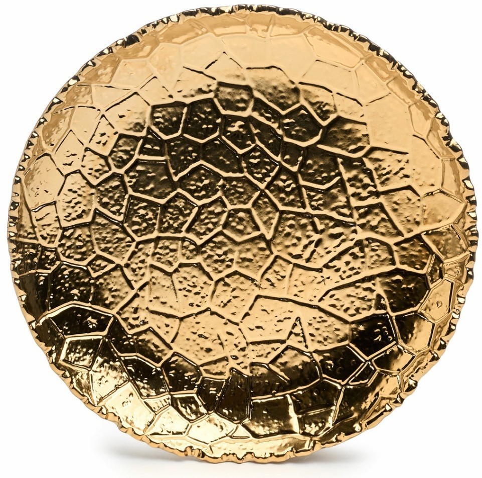 Набор тарелок закусочных lefard "charm" 2 шт. 19*2,5 см (золото) (779-351)