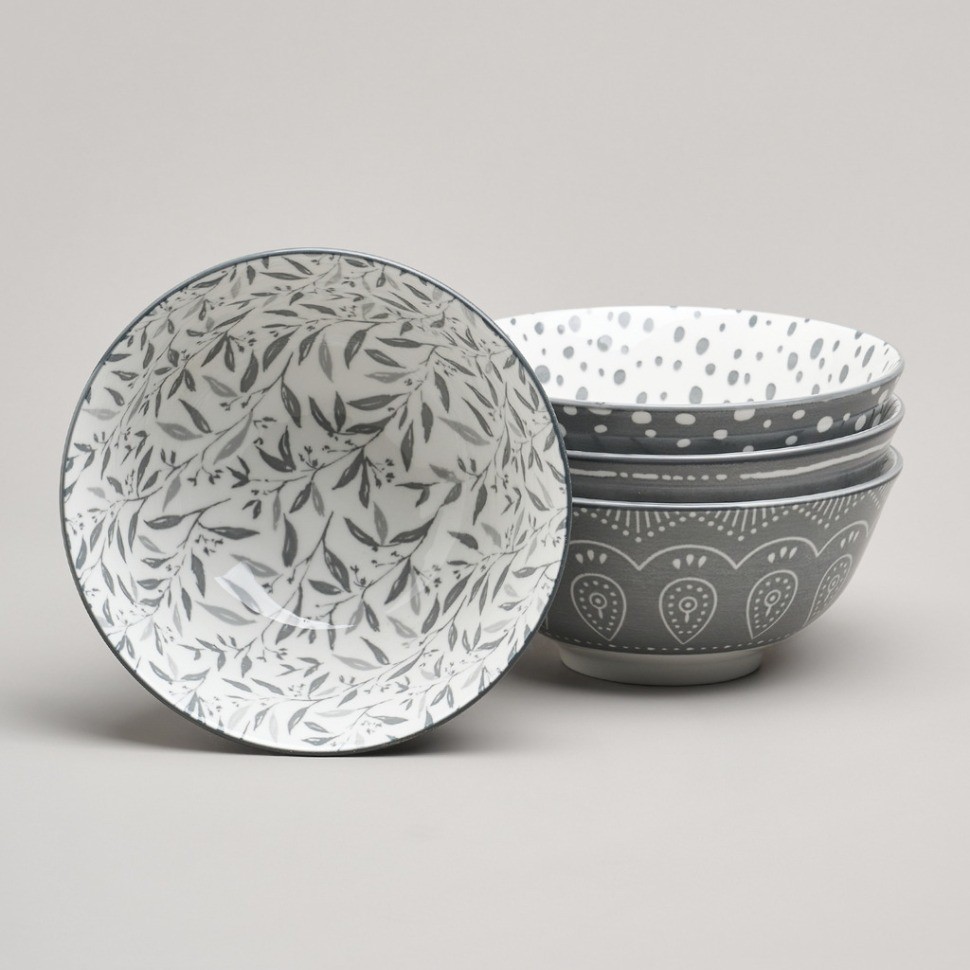 Набор салатников bronco "dreams" 650 мл 32 шт. (582-125)