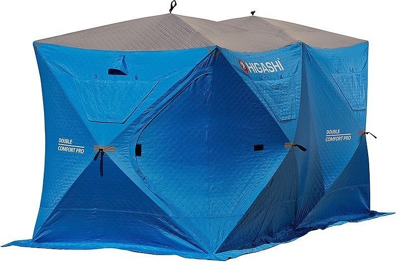 Зимняя палатка куб Higashi Double Comfort Pro DC трехслойная (80266)