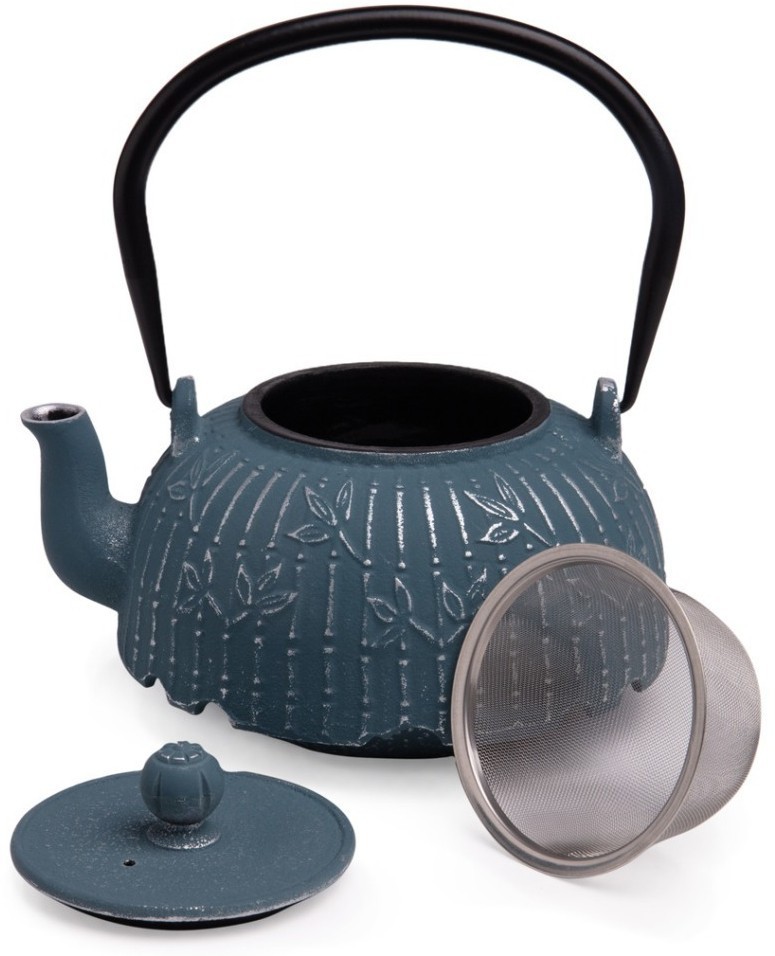 Заварочный чайник чугунный с эмалированным покрытием внутри 1000 мл Lefard (734-1006)