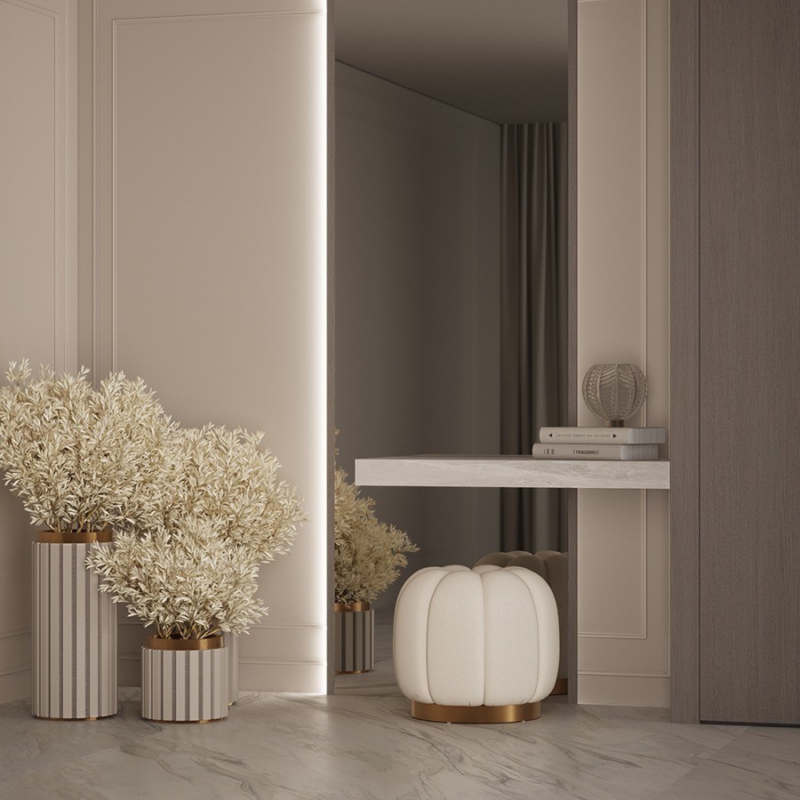 Пуф swend, белый (75309)