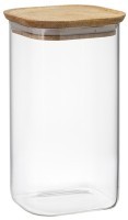 Банка для хранения квадратная glass acacia, 1,4 л (79980)