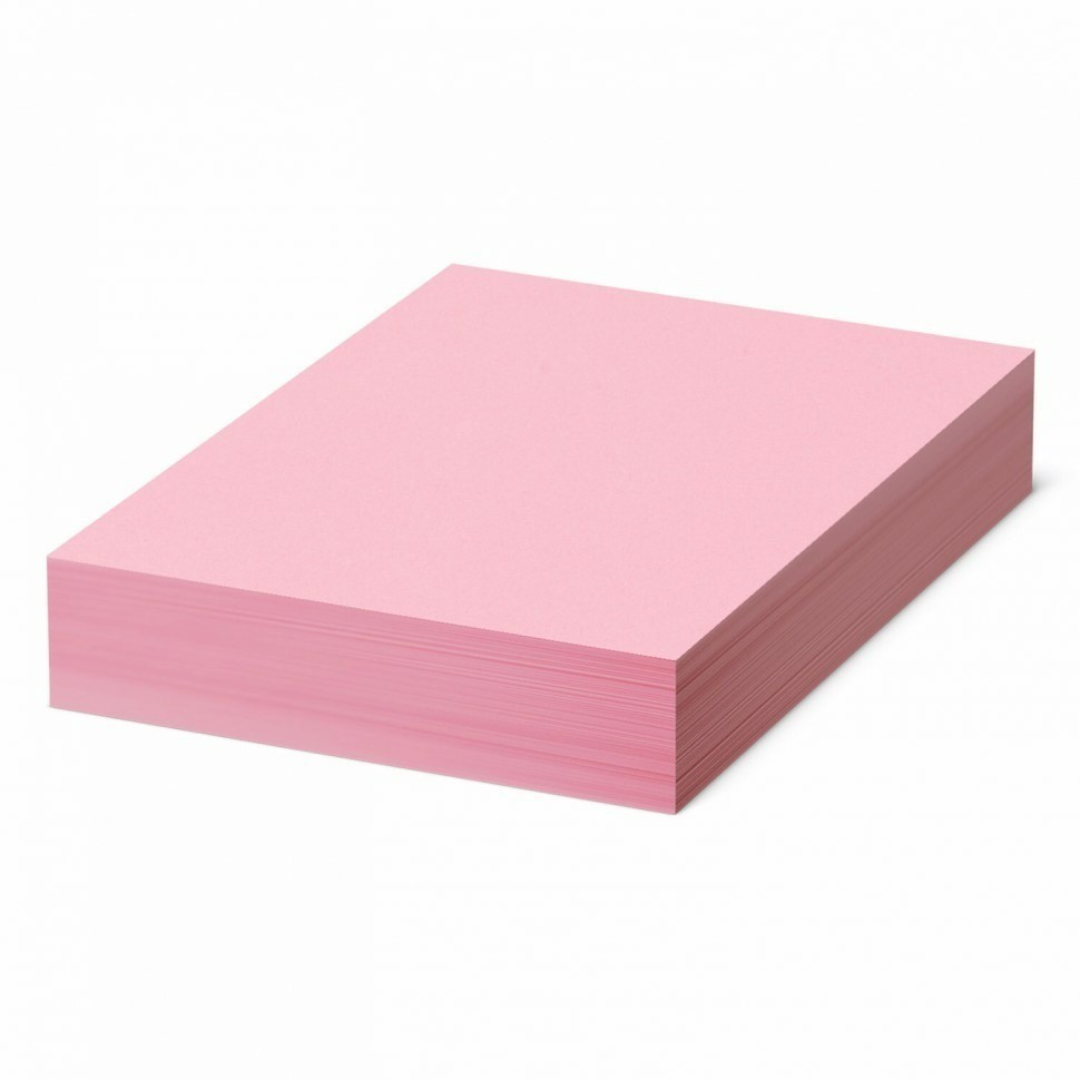 Бумага цветная DOUBLE A А4 80 г/м2 500 л пастель розовая 115120 (92586)