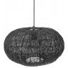 Светильник подвесной vinger, D20х37 см, черный (76201)