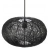 Светильник подвесной vinger, D20х37 см, черный (76201)