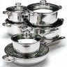 Набор кастрюль из нержавеющей стали с крышками MAYER BOCH (25749)