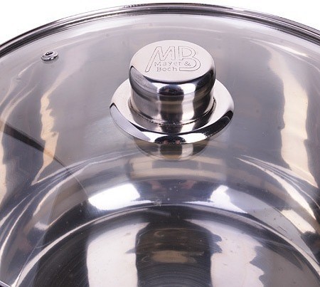 Набор кастрюль из нержавеющей стали с крышками MAYER BOCH (25749)