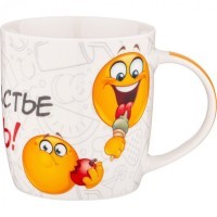 Кружка &quot;смайл&quot;, 380 мл. Lefard (260-556)