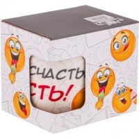 Кружка &quot;смайл&quot;, 380 мл. Lefard (260-556)