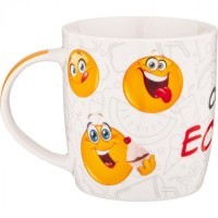 Кружка &quot;смайл&quot;, 380 мл. Lefard (260-556)